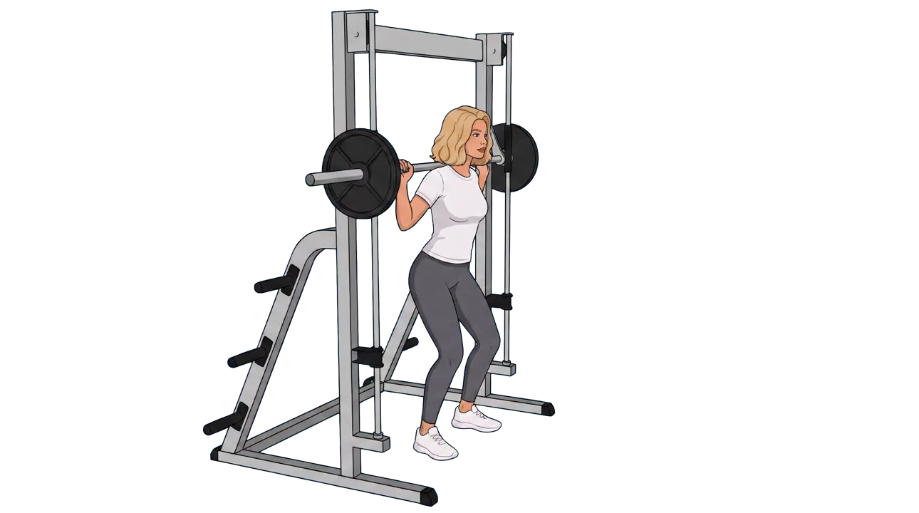 Smith Machine Squat (Cindy)