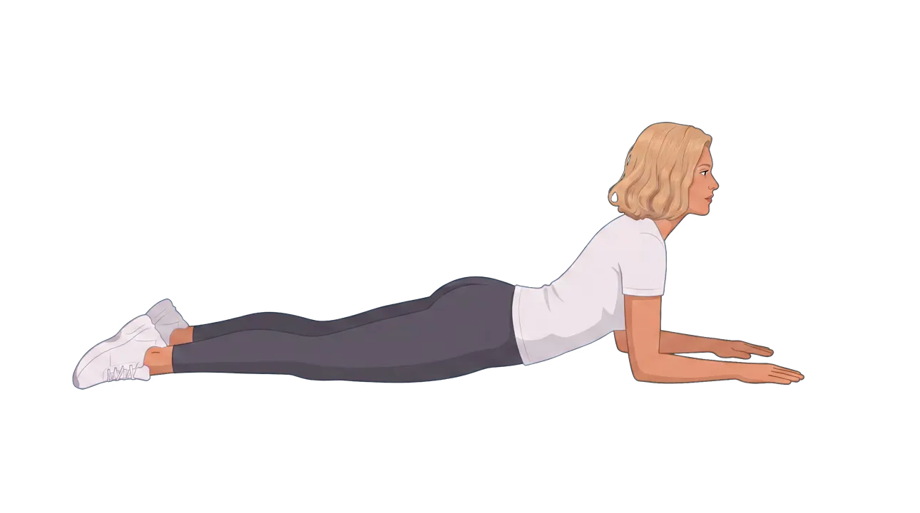 Sphinx Pose (Cindy)