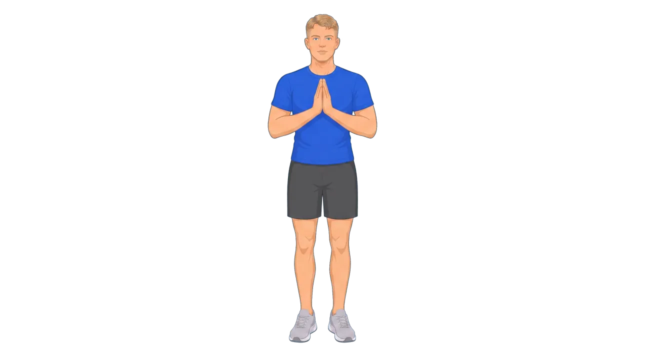 Standing Figure-Four Pose (Michael)