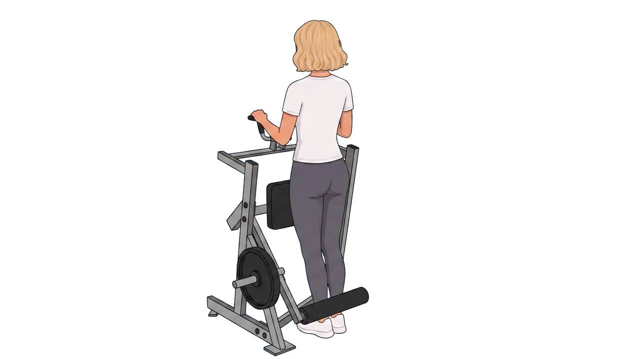 Standing Leg Curl (Machine) (Cindy)