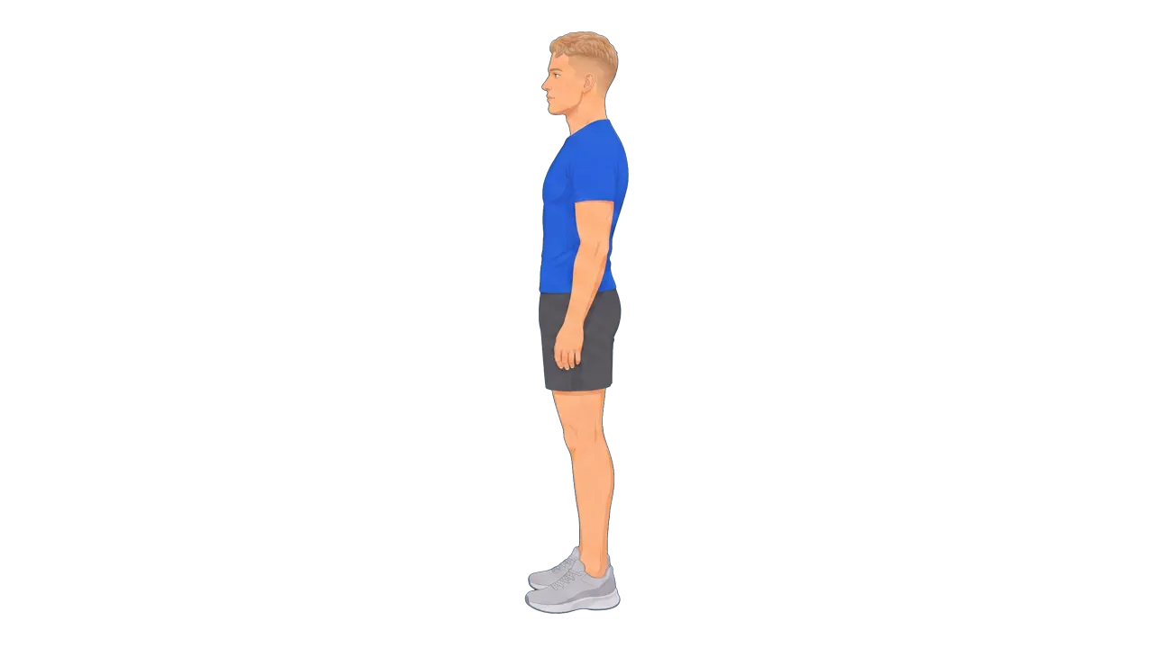 Standing Split Pose (Michael)