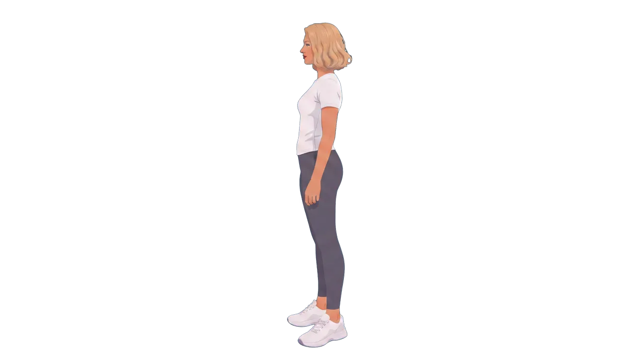 Standing Split Pose (Cindy)