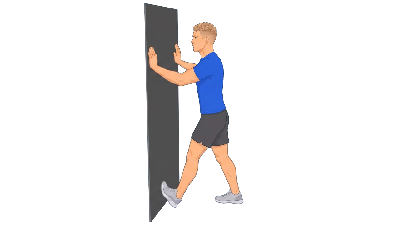Calf Stretch (Wall) (Michael)