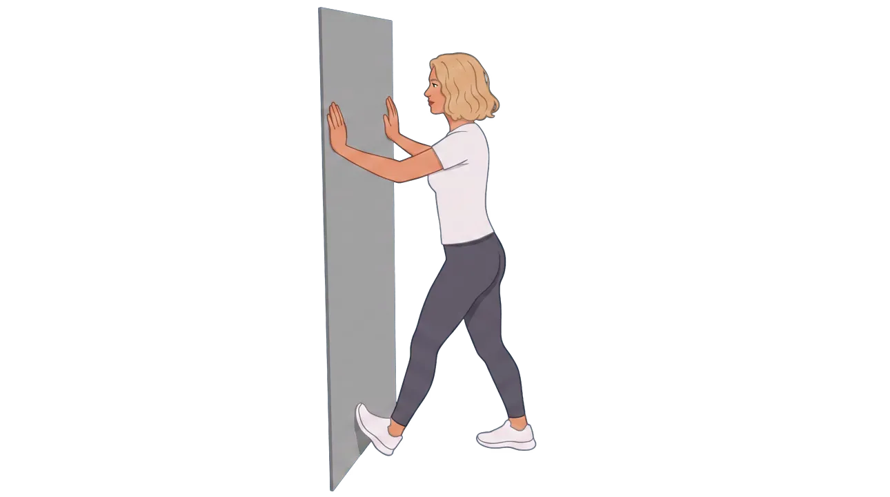 Calf Stretch (Wall) (Cindy)